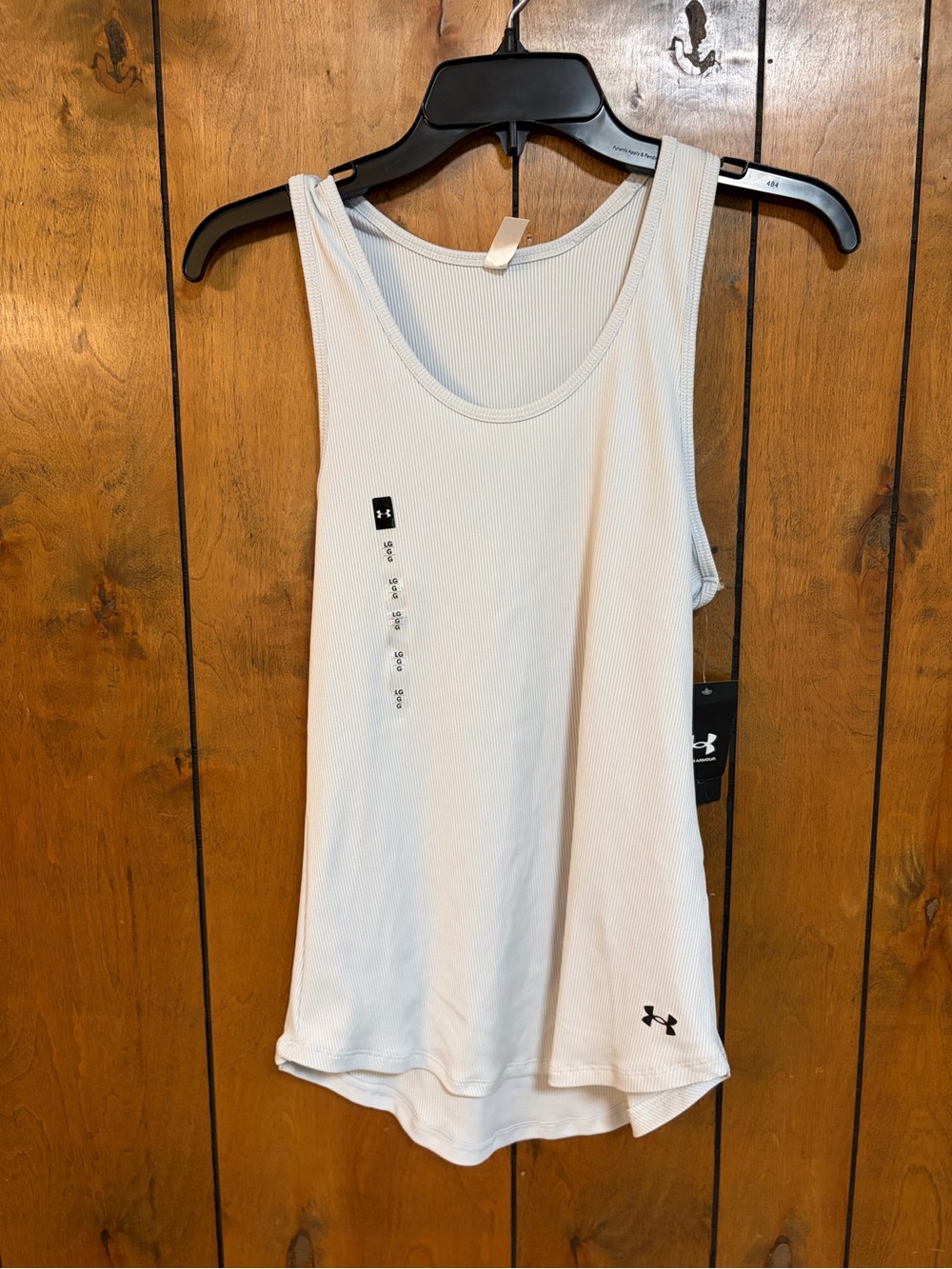 Under Armour Light Gray Ribbed Women's Tank Top